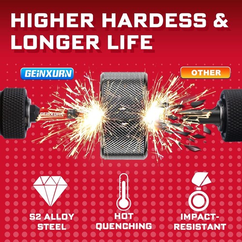 Impact Durable 30-Piece Screwdriver Bits Set - 2 Inch Magnetic PH2, Anti-Slip - Picture 9 of 10