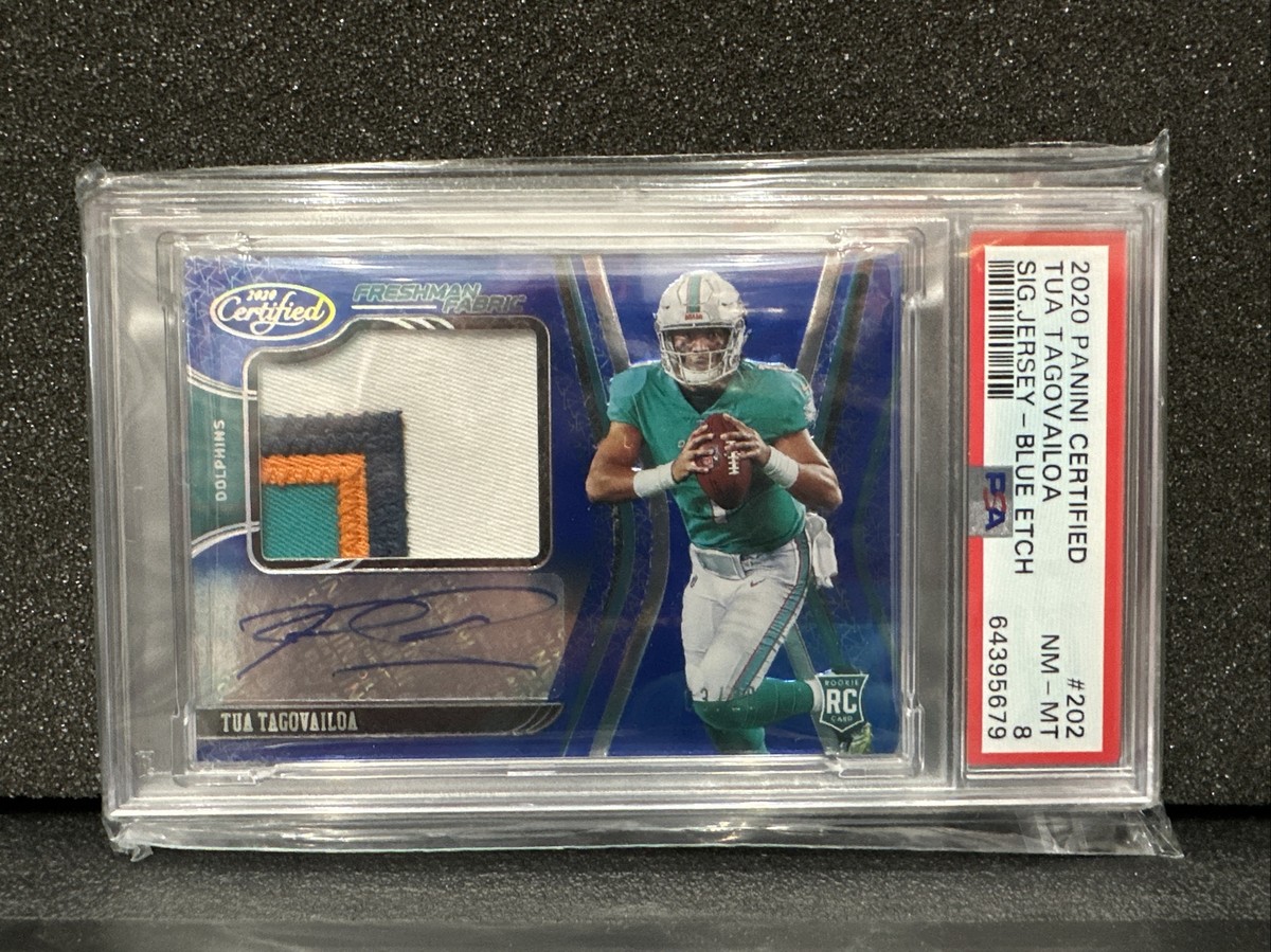 2020 Certified FOTL Blue Etch /20 Tua Tagovailoa RPA Rookie