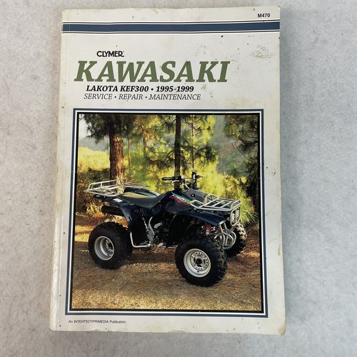 New Kawasaki KEF300 Lakota 19951999 Clymer Service Repair Shop