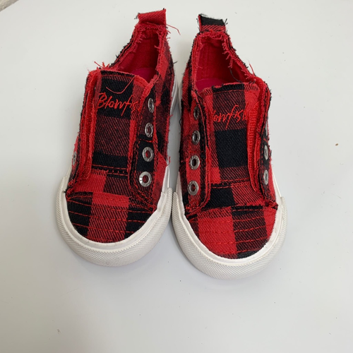 blowfish red plaid