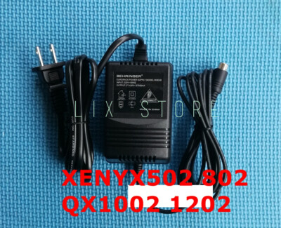 XENYX502 802 QX1002 1202 replace FOR BEHRINGER power cord mixer transformer
