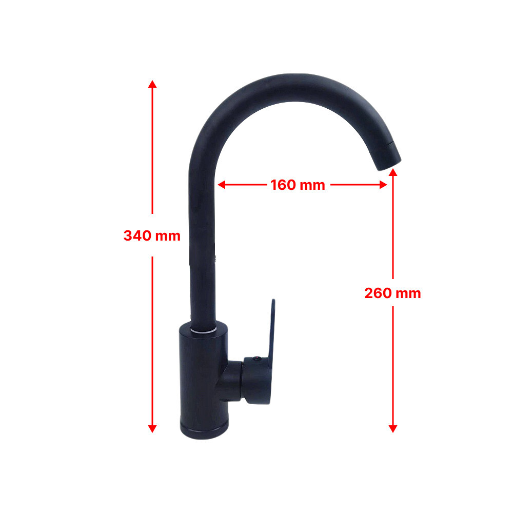RV Mobile Bathroom Kitchen Basin Sink Faucet Mixer Sprayer Water Tap With Pipes