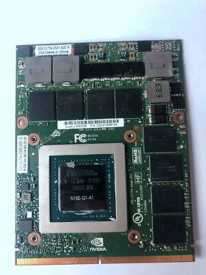 Dell Precision 7710 7720 P70 HP Clevo Nvidia Quadro M3000M 4GB Video Card