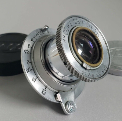 FED INDUSTAR 3.5/50 mm M39 Leica Zorki FED Rangefinder Photo Lens Soviet