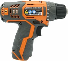Cordless 2-Speed Driver Drill Kit LED Light Ridgid 12-Volt Lithium-Ion 3//8 in
