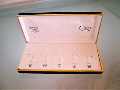 OMAS Advanced Cartridge System Nib Box - Box Only 