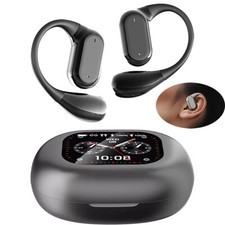 Bluetooth 5.4 Headphones Wireless Earbuds Open-Ear Sport Headset Touch Screen