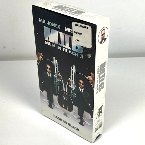 Factory Sealed* (VERSION USA ORIGINAL) Men In Black II MIB VHS 2 Collector 2002
