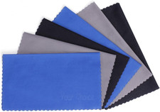 Your Choice Microfiber Cleaning Cloths 6 Pack for Eyeglasses, Camera Lens, Cell