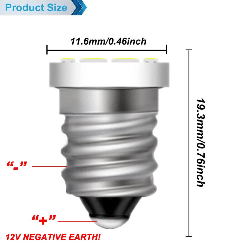 6 piezas bombillas LED de actualización de instrumentos para Rolls Royce 1965-1980 Silver Shadow - Imagen 3 de 4