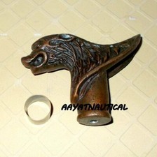 Nautical Brass Handle Designer for Wooden Walking Stick Cane Men/Women Best Gift