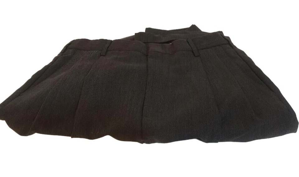 Pantalones de vestir Alexander Julian colores pantalones para hombre talla 34 X 30 marrón plisado delantero Foto 4 de 4