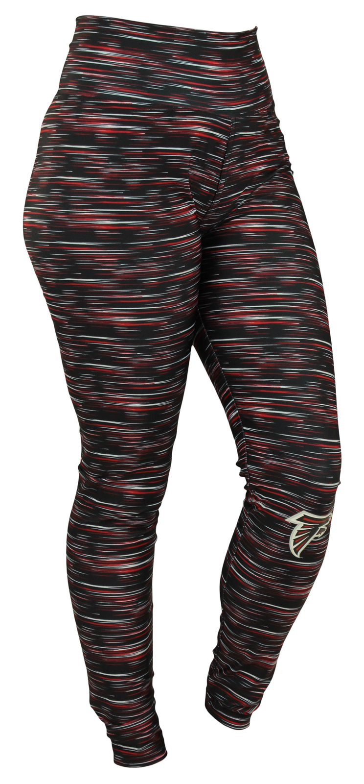 Футбольные женские леггинсы Zubaz NFL Atlanta Falcons Space Dye Legging