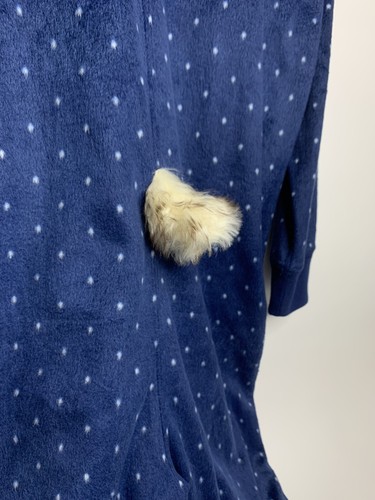 Women’s Aeropostale Live Love Dream Hooded Deer One Piece Pajamas •Size M/L *NWT - Picture 6 of 8
