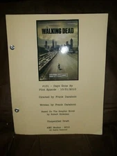 The Walking Dead #101 Days gone by pilot episode unspecified draft 60 pamphlet