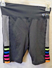 GIRLS JUSTICE SPORT BIKE SHORTS BOTTOMS SIZE 10 MEDIUM - AWESOME 