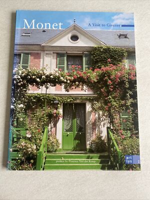 Monet A Visit to Giverny Guide Book Florence der Kemp T2750 M30