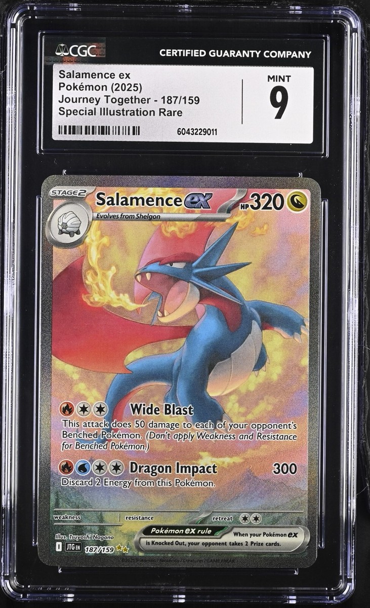 Salamence ex #187 Pokemon Journey Together En 2025 Special