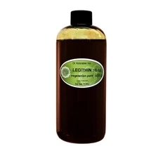 PURE LECITHIN VEGETARIAN UNBLEACHED FLUID LIQUID Beneficial Properties