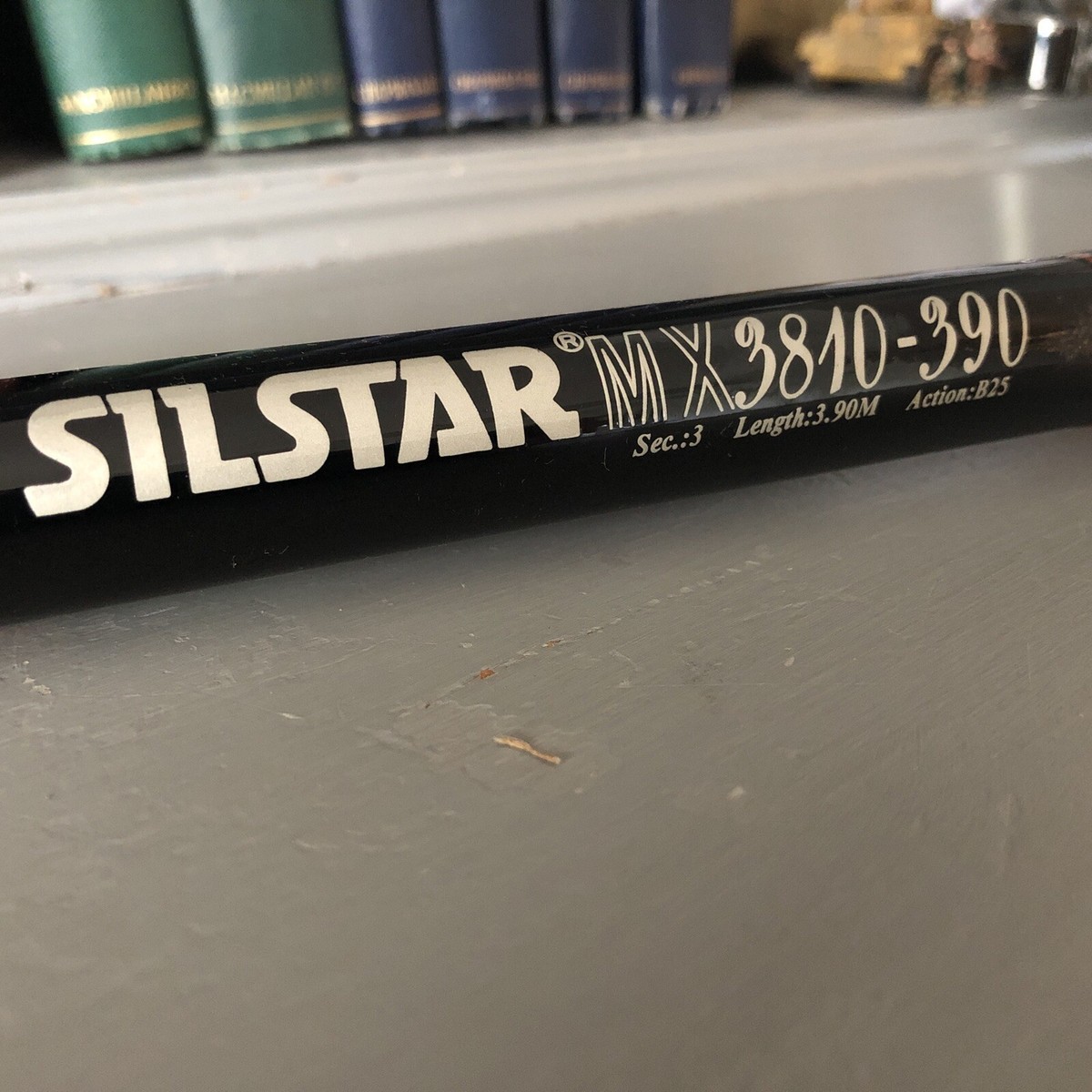SILSTAR MX 3810-390 Fishing Rod 3 Section 3.9 Metres Carbon