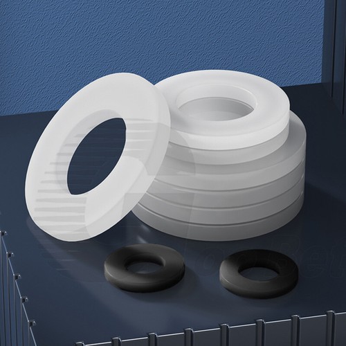 Nylon PP Plastic Flat Washers Form A Gaskets M2 M3 M4 M5 M6 M8 M10 M12 M14 - M24 - Picture 3 of 124