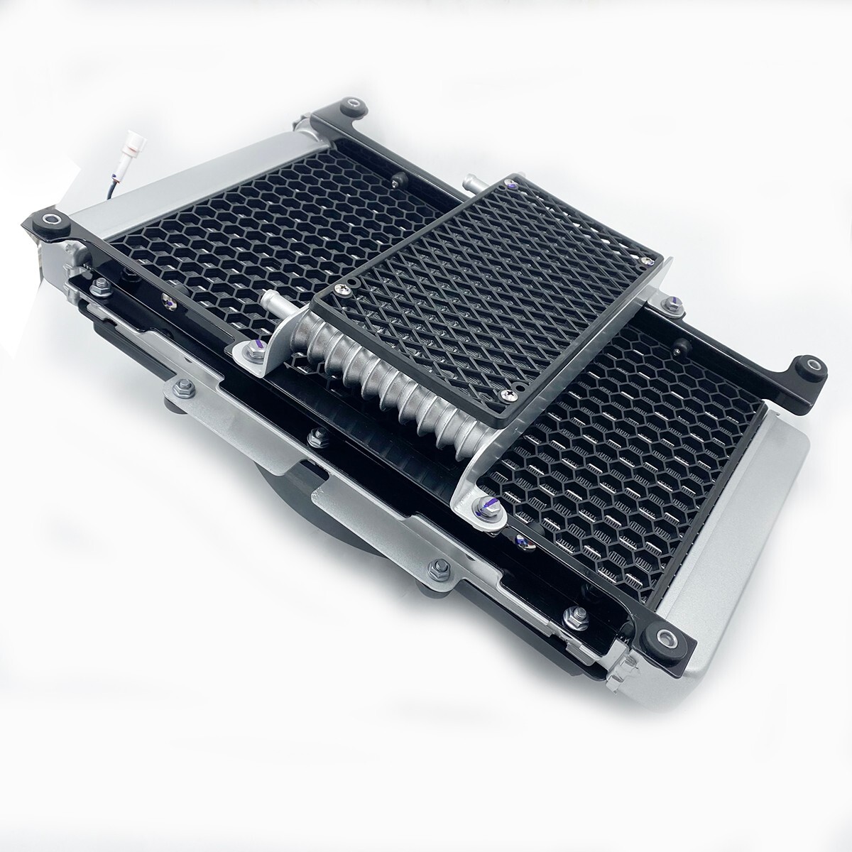 New Cooling Radiator and Fan Assy for Hisun 500CC 700CC UTV Quad 19600 ...