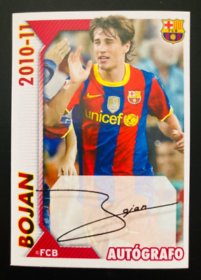 2010-11 Panini FC Barcelona # 131 Autografo Bojan Krkic sticker | eBay