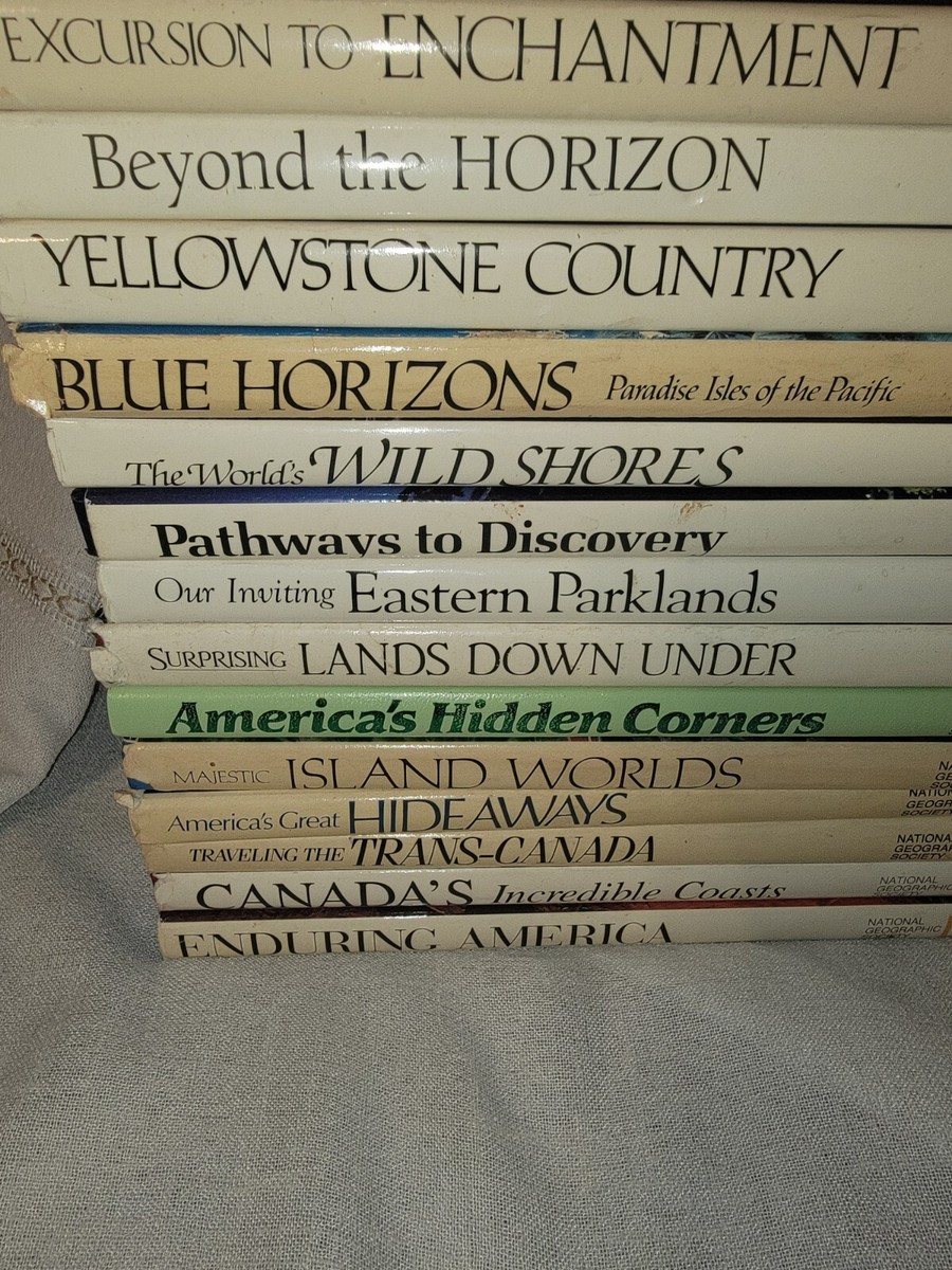 National Geographic 洋書 8冊セット Lot Of 16 Vintage National Geographic Society Hardcover