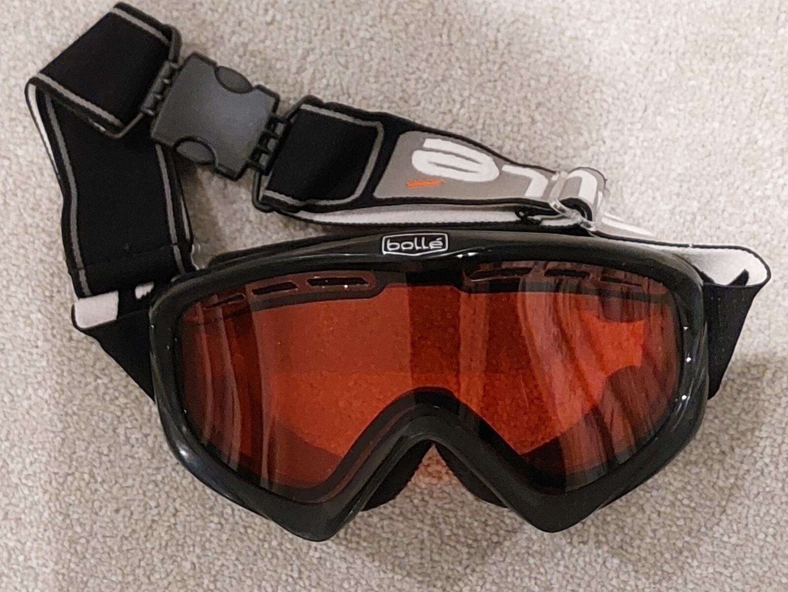 Bollé Ski/Snowboarding Goggles Fits over Glasses 20487 YS OTG SH BLK eBay
