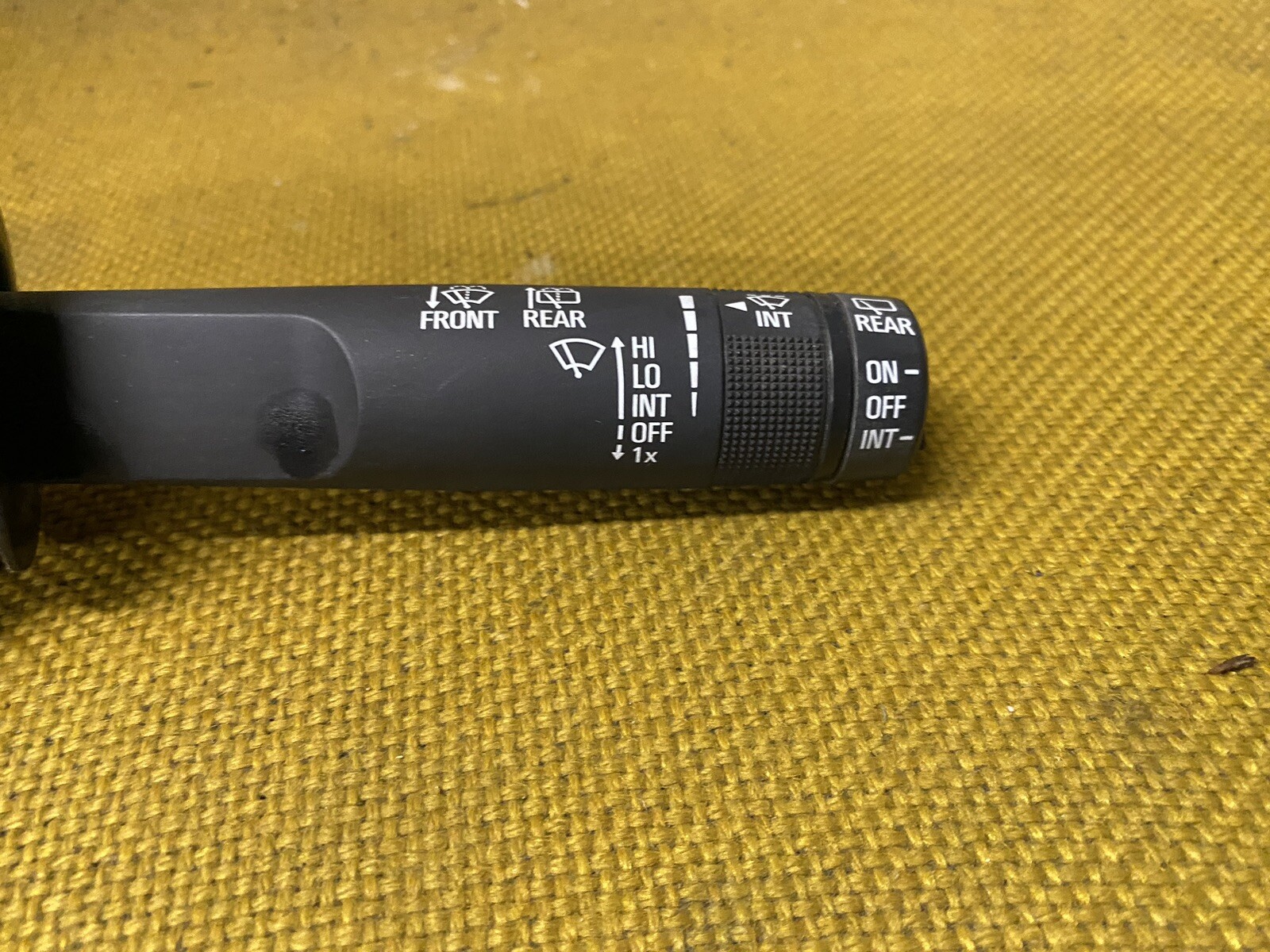 20102017 CHEVROLET EQUINOX WINDSHIELD WIPER CONTROL SWITCH BLACK