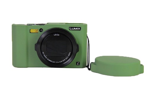 Anti-Slip Silicone Case Protective Cover Shell For Panasonic Lumix DMC-LX10 LX10 - Picture 3 of 44