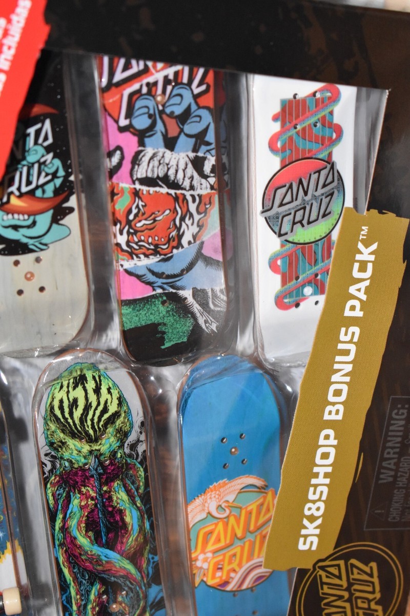Tech Deck SANTA CRUZ SET Finger Skateboard 6 PACK 50TH ANNIVERSARY
