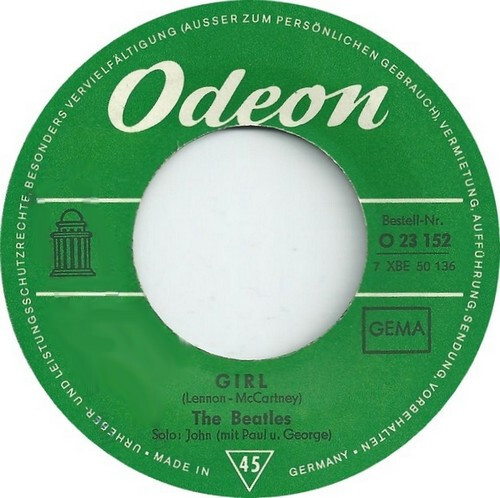 The Beatles - Michelle / Girl 7" Single RE UMS Vinyl Schallplatte - Bild 2 von 4