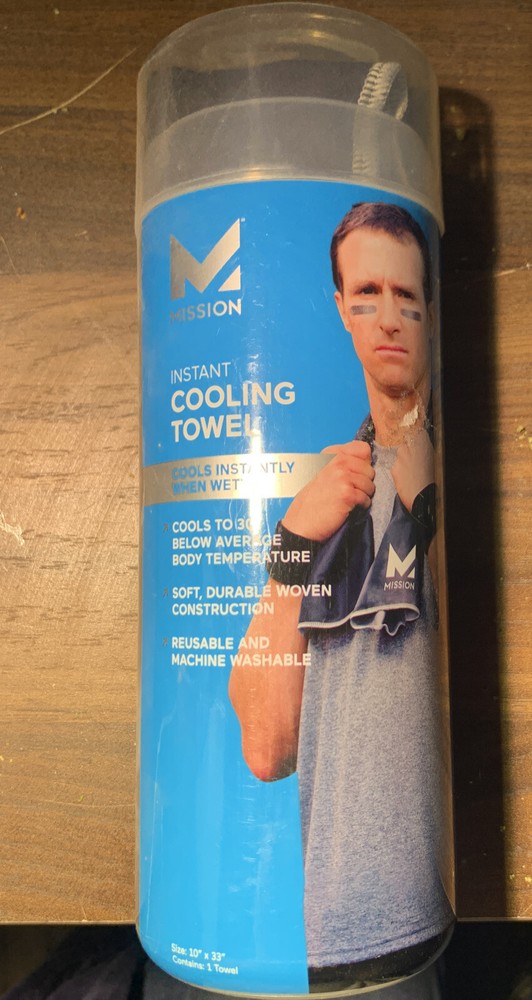 Mission Original Cooling Towel- Evaporative Cool Technology, Cools Instantly