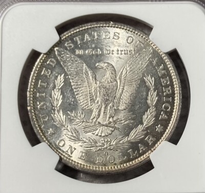 1879 S モルガン銀貨 UNC DETAILS 1879-O NGC Unc. Details! Morgan Silver Dollar | eBay
