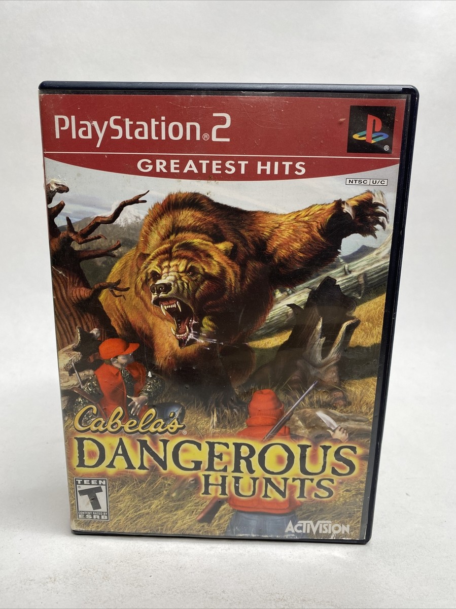 Cabela's Dangerous Hunts 1 Missing Manual & 2 Complete Playstation