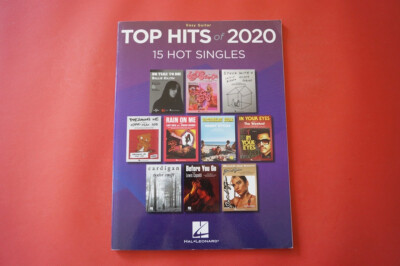 Top Hits of 2020 .Songbook Notenbuch .Vocal Easy Guitar