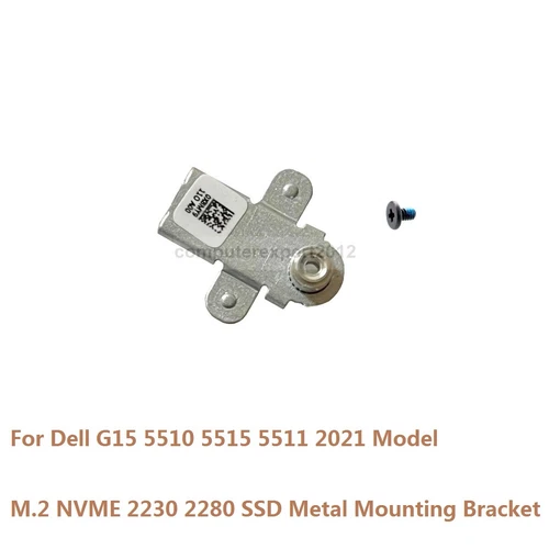 M.2 SSD Mounting Bracket Heatsink Cover Shield Caddy for Dell G15 5510 5511 5515