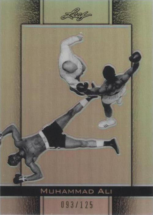 2011 Leaf Metal Ali - Muhammad Ali #93 Silver Prismatic /125 for sale ...