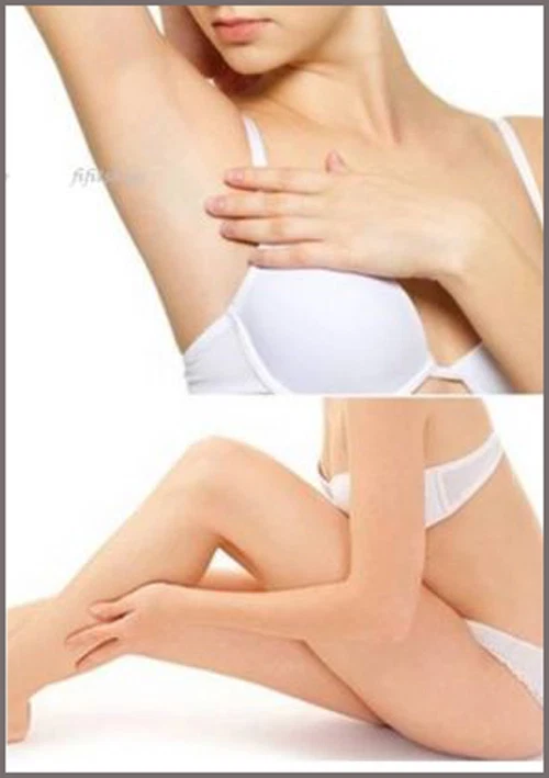 Pack de 4-Crema Depilatoria Veet,Piel Sensible-50gm-Con Aloevera Para Mujer. Foto 3 de 3