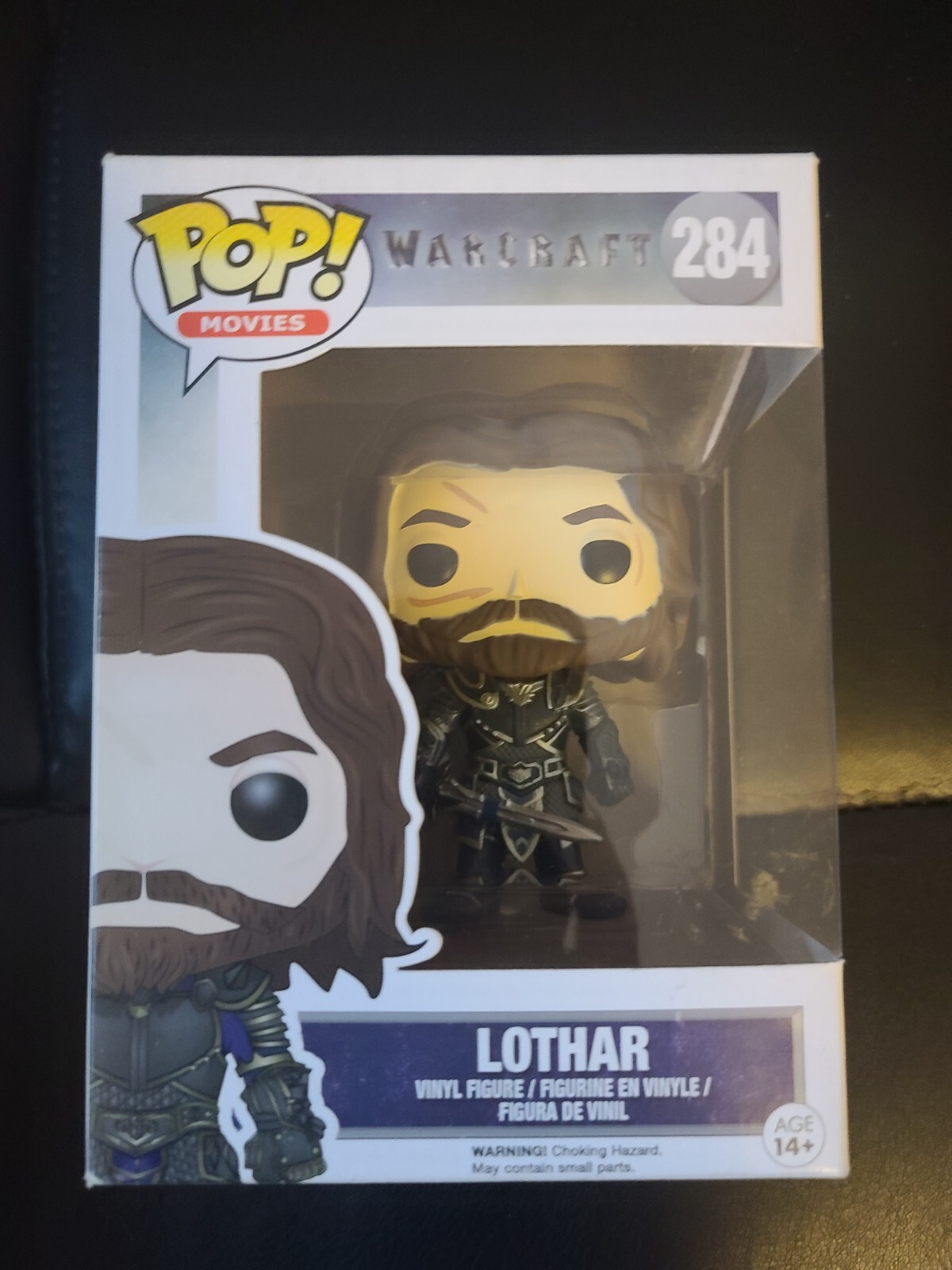 Funko Pop Movies #284 Lothar Warcraft Brand New In Box Fast Free Shipping