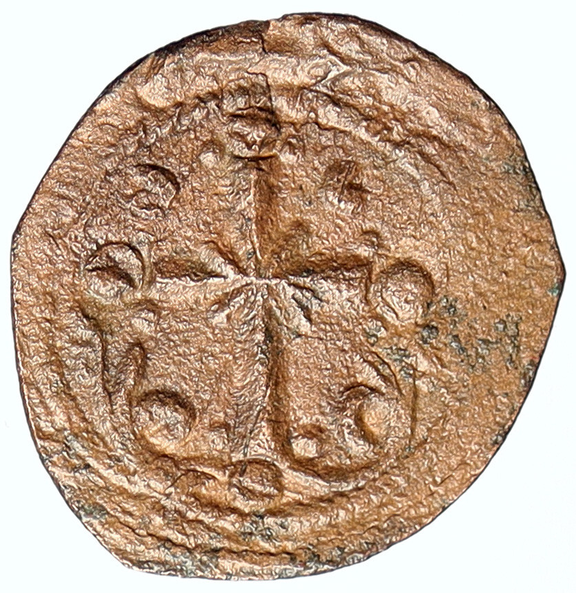 JESUS CHRIST Class I Anonymous Ancient Byzantine Follis Coin