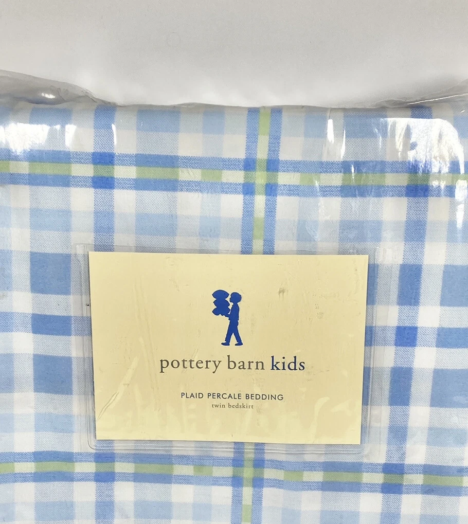 Jupon De Lit Pottery Barn Kids – Karina – Queen Size – Bleu (14 Pouces De Tombée)