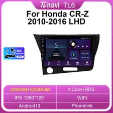 Android Carplay Car Radio For Honda CRZ CR-Z GPS Navigation Multimedia Player 4G