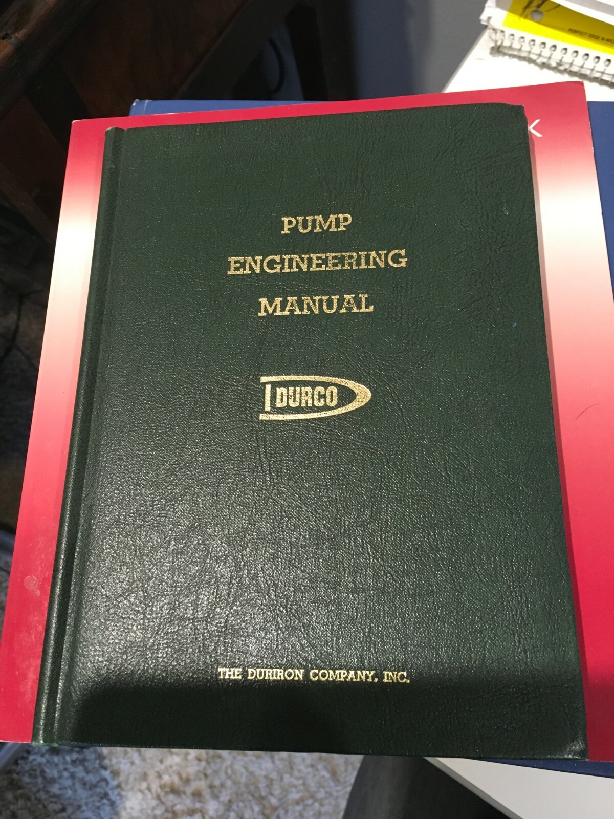 Durco Pump Engineering Manual , Duriron Company Flowserve (1976) eBay
