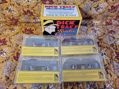 Dick Tracy Radio Classics Box Set New In Original Box 4 Cassettes