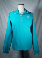 The North Face Jacket TNF Apex 1/2 Half Zip Windbreaker Jacket Green Medium