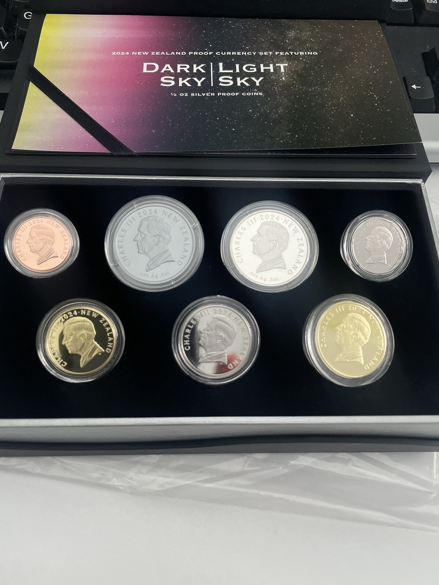 2024 New Zealand Silver Proof Currency Set- mintage 750 | eBay