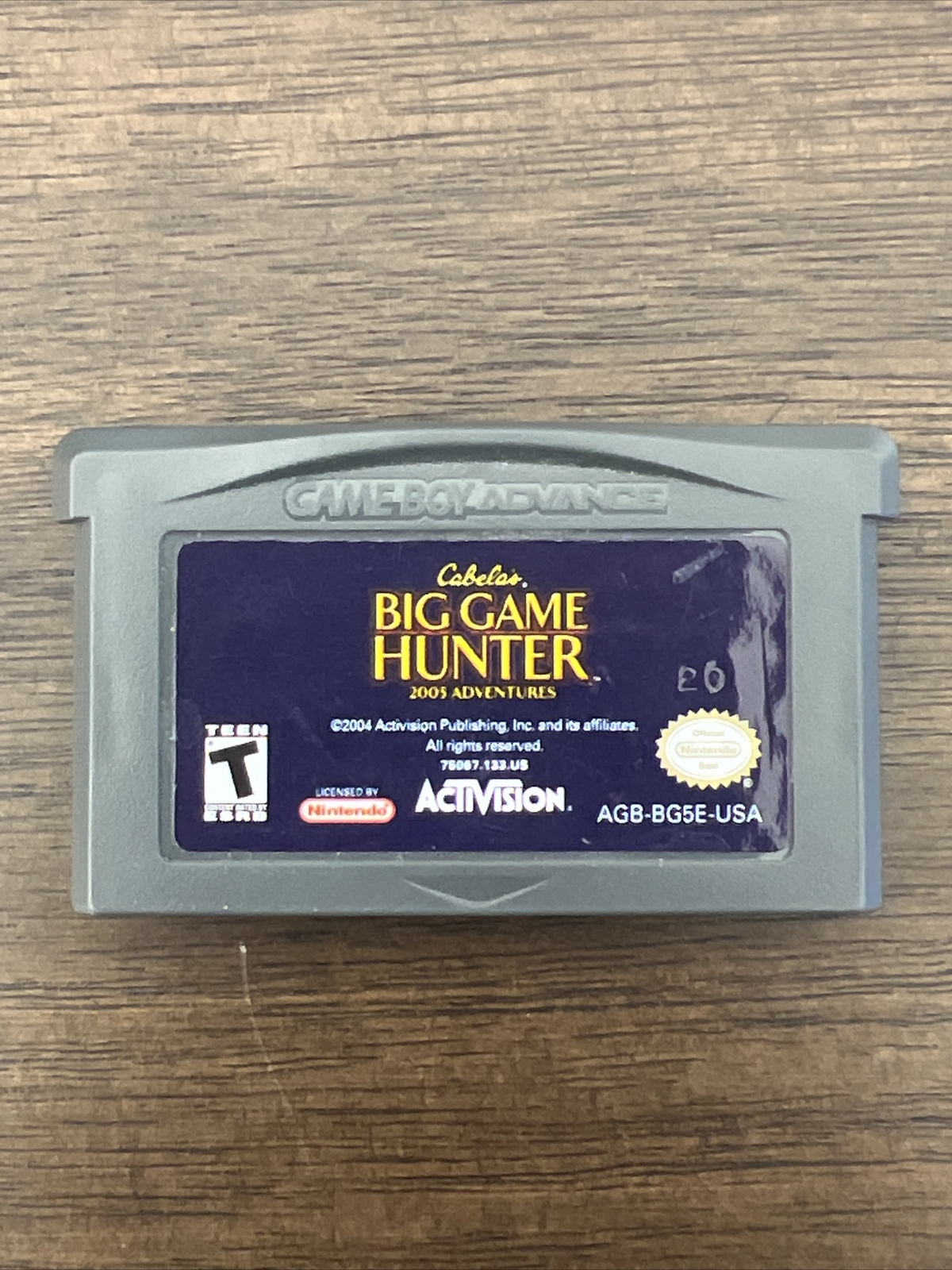 Cabela's Big Game Hunter: 2005 Adventures - Nintendo Game Boy Advance