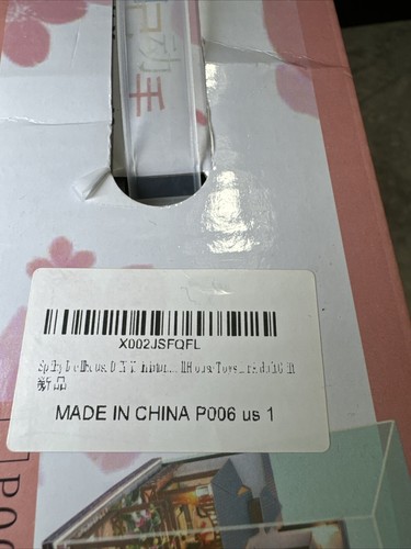 DIY Puppenhaus aus Holz Modell Nr. P006-B Garten Puppenhaus Bausatz CUTEBEE - Bild 11 von 20